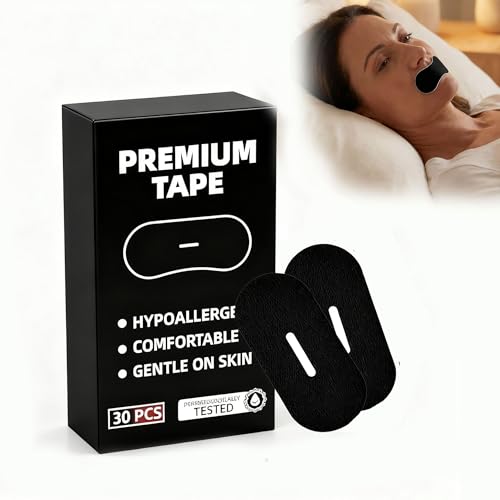 30 Pack Sleep Strips Sleep Tape Mouth Tape for Sleeping Specially Designed for Lip Contact Mouth Sleep Tape for Improved Nasal Breathing and Reduced Snoring- Stop Snoring Aids for Women & Men