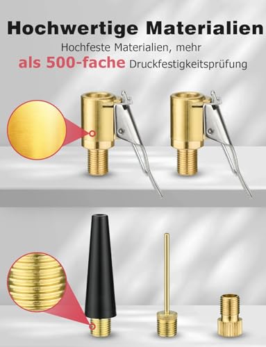 Mellbree Autoventil Adapter, Valve Adapter für Bosch Elektrische Luftpumpe – Ansicht 4