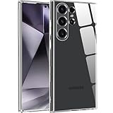 TENOC Phone Case for Samsung Galaxy S24 Ultra, Clear Case Shockproof Protective Bumper Slim Cover