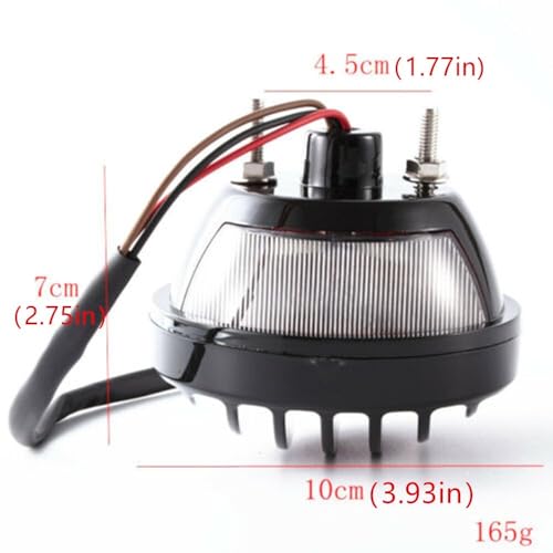 Luz trasera de moto 12V para solucionar fallos de iluminación y matrícula 3
