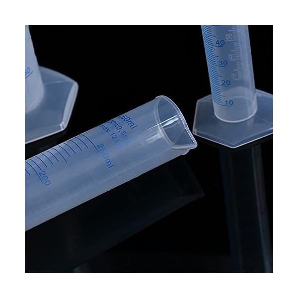 10Pack-100ml-Plastic-Graduated-Cylinder-Plastic-Measuring-Cylinder-Set-2-Sided-Marking-Lab-Cylinders-Clear-Science-Measuring-Cylinder-for-Home-and-School-Science-Laboratory-Supplies 10Pack-100ml-Plastic-Graduated-Cylinder-Plastic-Measuring-Cylinder-Set-2-Sided-Marking-Lab-Cylinders-Clear-Science-Measuring-Cylinder-for-Home-and-School-Science-Laboratory-Supplies
