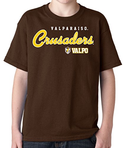 J2 Sport Valparaiso Crusaders NCAA Youth T-Shirt – Kids Unisex Collegiate Shirt