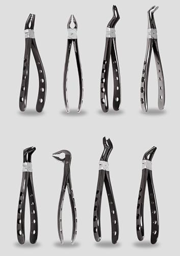 Apical Extracting Forceps 8-Items Kit #706-325L, # 706-325U, # 706-326, # 706-327, # 706-328, # 706-329, # 706-330, # 706-331