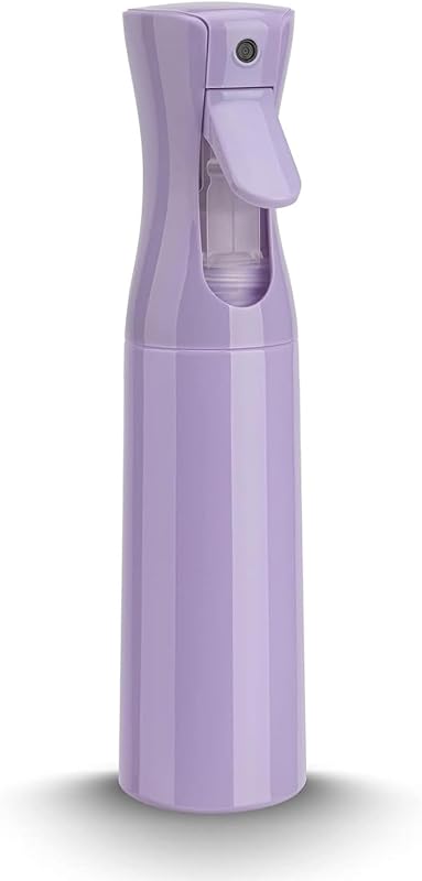 Frasco borrifador contínuo Corvynis para cabelos, névoa fina, roxo, 300 mL, 1 unidade