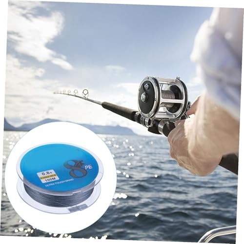 Nylon Línea de Pesca Trenzada 8 Hebras 100m Suave y Delgada 0.8 miniatura 6