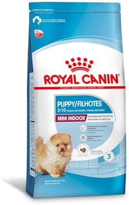 Ração Royal Canin Cães Filhotes Puppy Mini Indoor 7,5kg