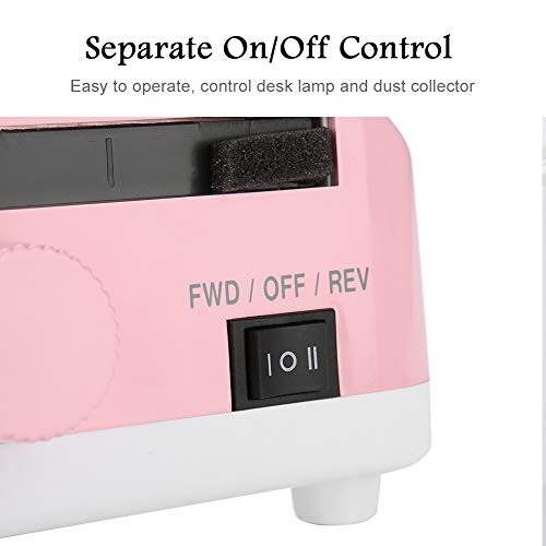 Maniküre-Maschine, Staubsauger, LED-Licht, Tischlampe, leistungsstark, Staubsauger, Maniküre, Reinigungswerkzeug, Bohrer… – Bild 8