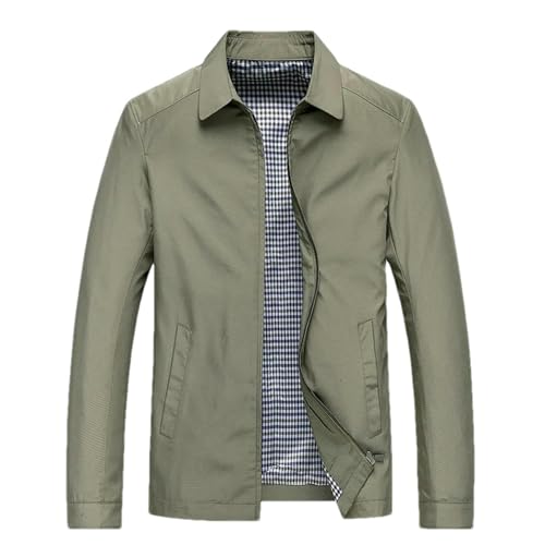 Veste de printemps pour homme kaki : passez du bureau au dîner en style décontracté