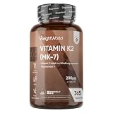 WeightWorld Vitamin K2 MK7-200µg pro Dosis - 365 Tabletten als Menachinon