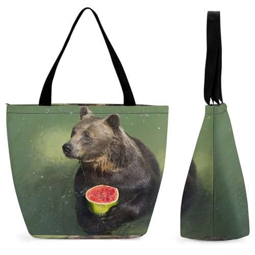 Sac à bandoulière ours pastèque fini le manque de place en voyage shopping