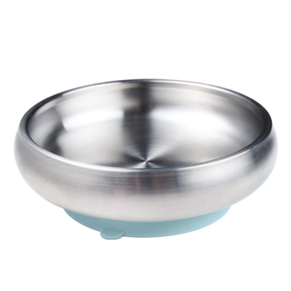 X Little.b Double-Walled 18/10 Stainless Steel Cereal Bowl - View #10