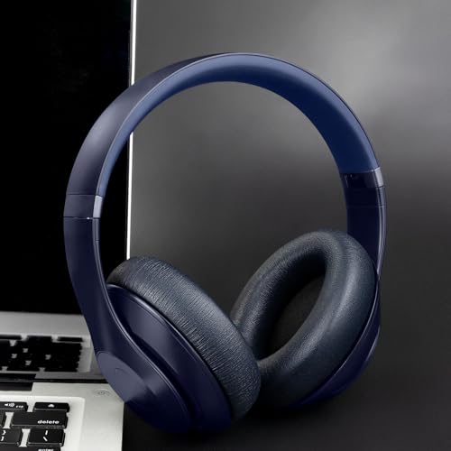 SOULWIT banda superior e inferior para auriculares Beats Studio Pro con cancelación de ruido, repuesto para correa de cabeza - Azul marino miniatura 3