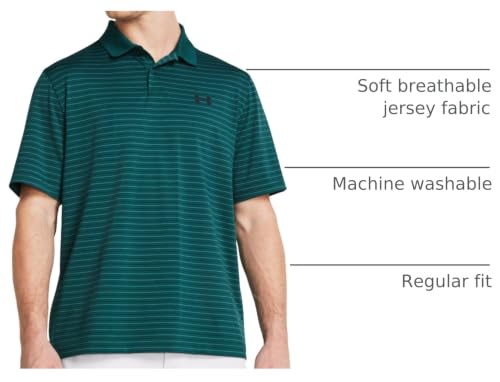 Image of Under Armour Golf Matchplay Printed Golf Polo