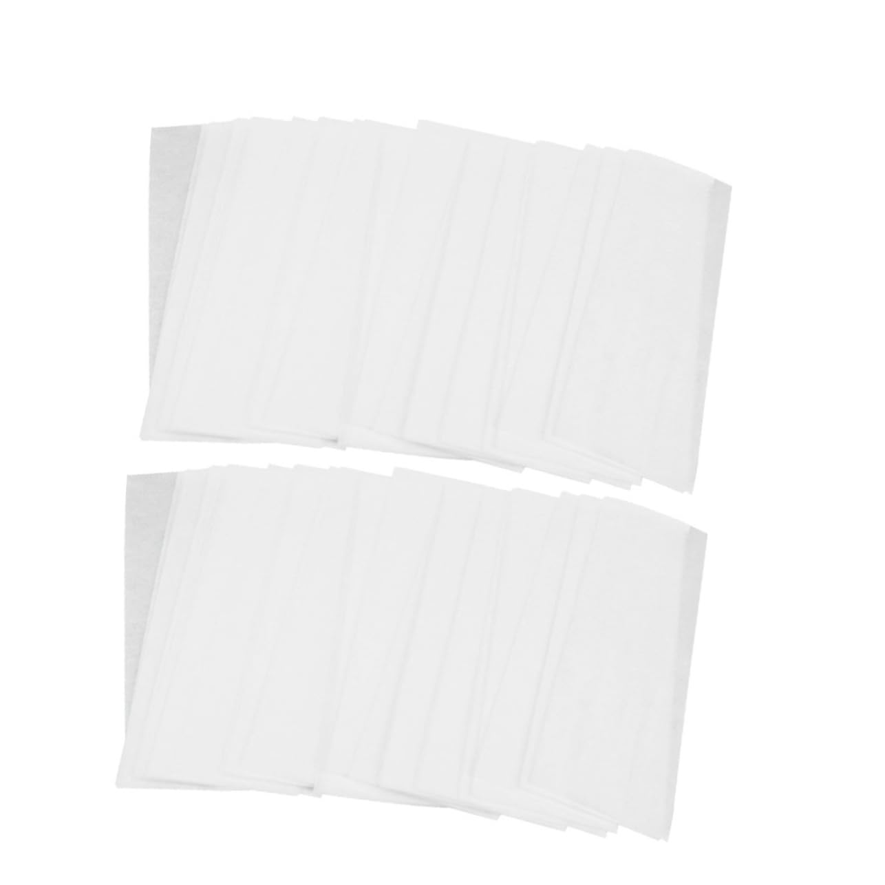 Beatifufu Wax Kit for Hair Removal 80pcs Nonwoven Wax Strips Thickened Body Hair Removal Paper Gentle on Skin for Legs Arms Body