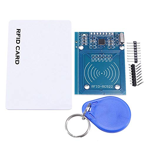 Image of REES52 RFID-RC522 RF IC Card Reader Sensor Module, RFID Reader, rfid module, rfid writer, RFID Card, RFID module with card