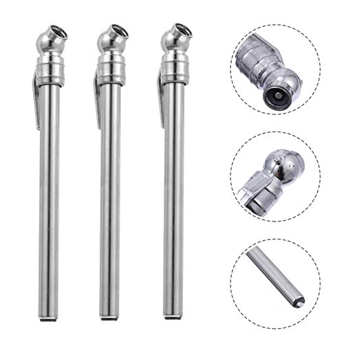 BESPORTBLE 3Pcs Lápis Medidor de Pressão de Pneu Medidor de Ar Mecânico Haste Inoxidável Ferramenta