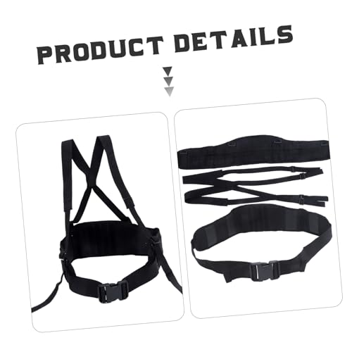 Cinturón de servicio de nylon flexible con hebilla rápida para hombres activos 7
