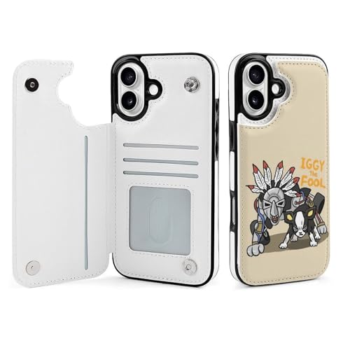 iPhone 16 Plus�P�[�X �蒠�^ �W���W���̊�Ȗ`�� �C�M�[ iPhone 16/16plus/16pro/16promax/16e/16se4 �J�o�[ PU���U�[ �X�}�z�P�[�X �J�[�h���[ �݊����̂���