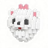 NOOLY Bloques de Construcción de Micro Perros, Juegos de Ladrillos para Mascotas para Adultos y Niños y Niñas CLJM-01 (Pomerania)