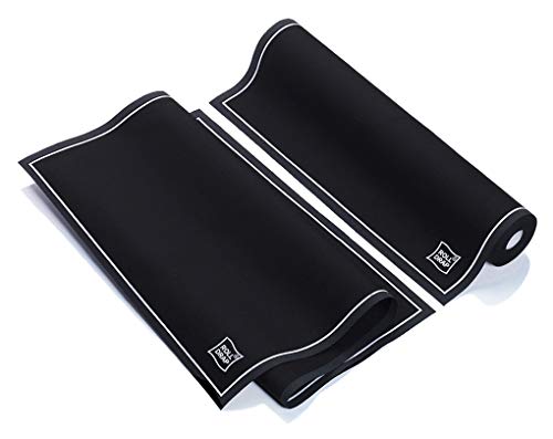 Roll Drap Rollo De 12 Litos Para Cubiteras 100 Algodón Reutilizables 40 X 40 Cm Color Negro Formato Rollo, En Unidades Precortadas
