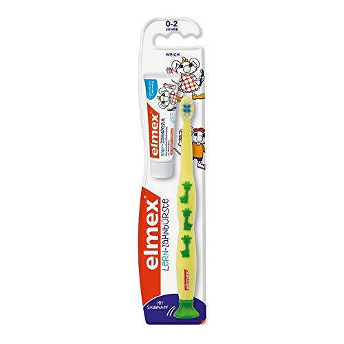 ELMEX Lernzahnbürste, 1 St, Weich, Kinderzahnbürste, Lila