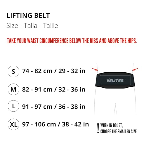 Velites I Lumbar Weight Lifting Belt I Weight Lifting Belt I Unsurpassed Support and Comfort I Ideal for Deadlifts Squats, Lifts - Image 3