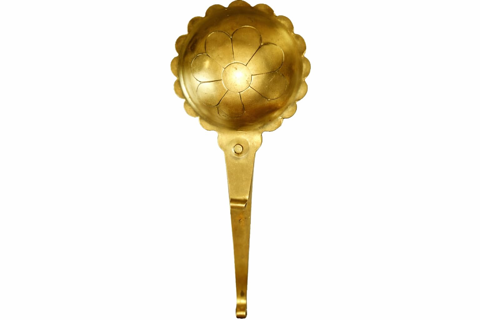 Kajal Traditional Brass Finish Iron Kajrota for Baby/man/Woman-image-12
