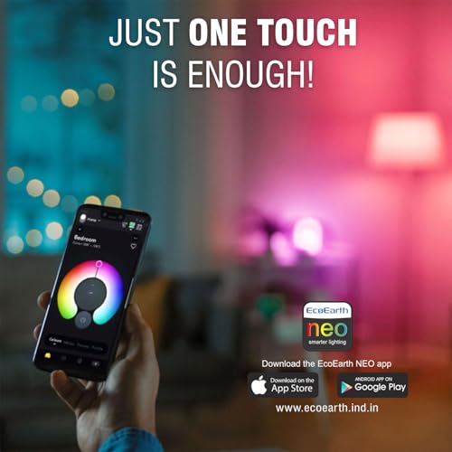 Image of EcoEarth Neo Bluetooth Smart Profile Led Panel | 10 Watt (Round, 4)
