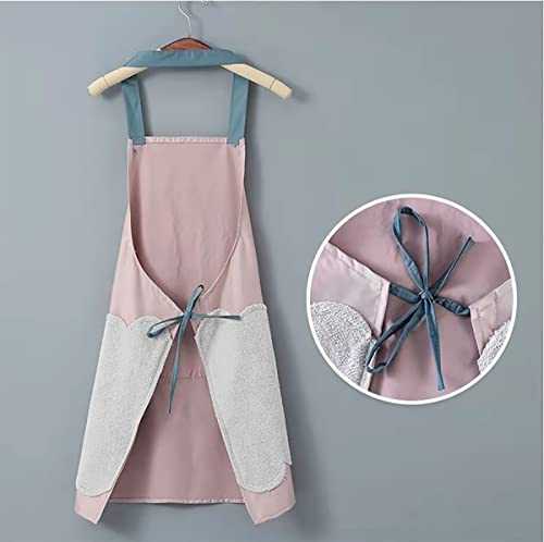 Image of FancyDressWale Waterproof Kitchen aprons for women and men with big Pocket and creative hand wipping