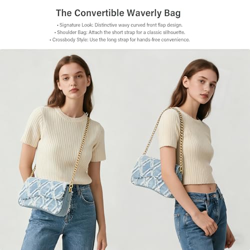 Image of Amszke Shoulder Bag for Women Y2K Crossbody Purse PU Leather Underarm Handbag 2 Adjustable Strap for Daily Commute Travel
