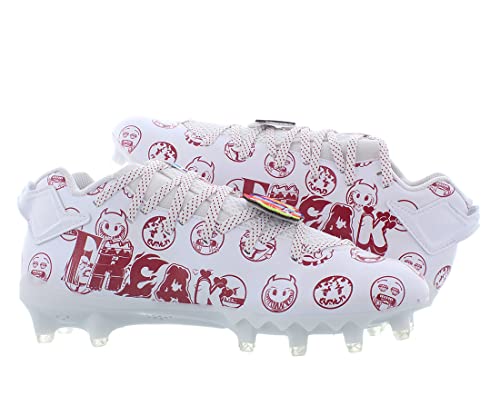 Adidas Freak 22 - Big Mood Dsg Sm Mens Shoes Size 8, Color: White/Red #TOP3