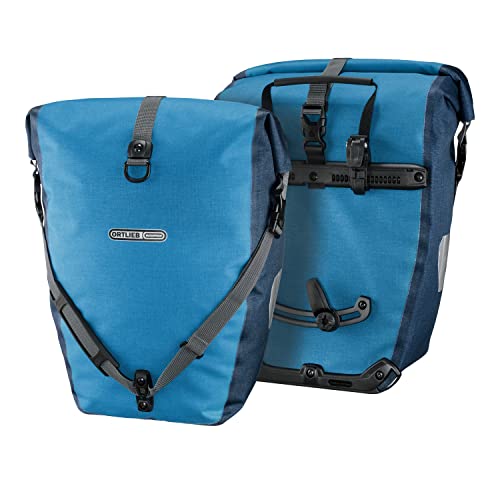 Ortlieb Back-Roller Plus Satteltasche, Dusk Blue - Denim, 42 x 32 x 17 cm,...