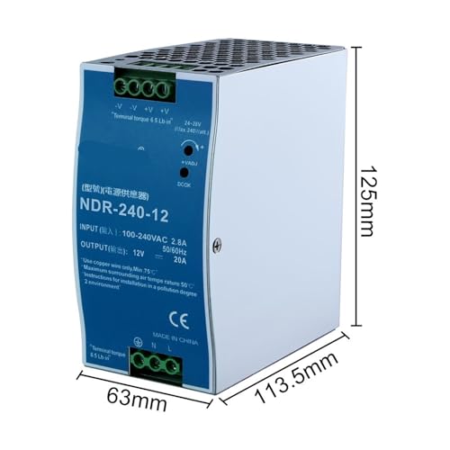Alimentation sur rail DIN pour centraliser l'énergie des modules 12V - 2