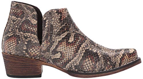 Image of ROPER Womens Ava Leopard Snip Toe Casual Boots Ankle Low Heel 1-2 inch