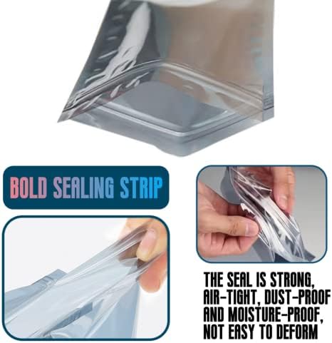 20 Pcs Antistatic Bags Plastic Shielding Bags Static Free Bag for Motherboard SSD HDD RAM Processor and Electronic Device