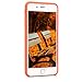 kwmobile Case Compatible with Apple iPhone 7 Plus/iPhone 8 Plus Case - TPU Silicone Phone Cover with Soft Finish - Orange