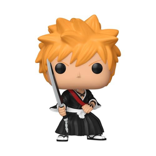 POP! Animation: BLEACH - Ichigo Kurosaki - Figura in Vinile da Collezione - Idea Regalo - Merchandising Ufficiale - Giocattoli per Bambini e Adulti - Anime Fans - Figura per i Collezionisti - Gadget - Immagine 1