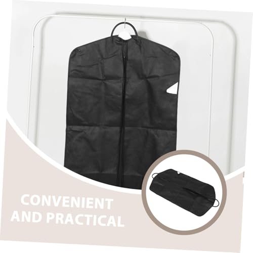 Zerodeko Non Woven Suit Garment Bag with Handles for Travel and Closet Storage Breathable Organizer for Coats Jackets and Formal Attire Lightweight Design3