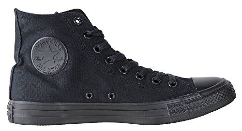 Converse Chuck Taylor All Star High Top Sneaker, Black Monochrome, 82