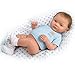 The Ashton - Drake Galleries Lifelike Newborn Baby Doll by P Lau Includes Blanket and More (Blue)