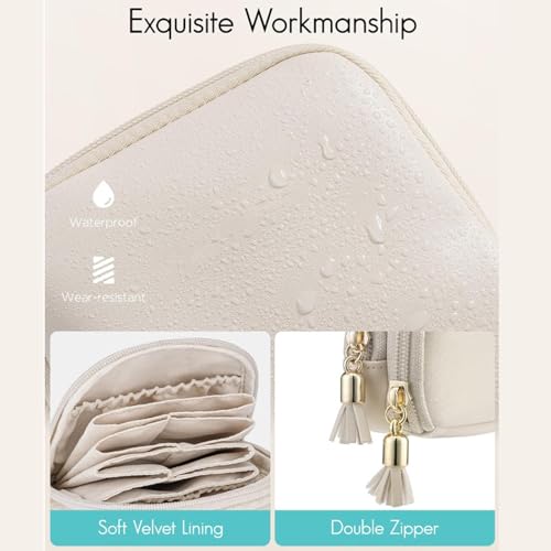 Pochette à bijoux de voyage compartimentée pour protéger vos colliers - 8