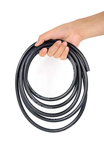 Cococart 9.85-Feet/3m Length Stretchy 3/16 Inch ID Fuel Line+20pcs 1/3" ID Hose Clamps for Kawasaki Kohler Briggs & Stratton Small Engines - Thumbnail 5