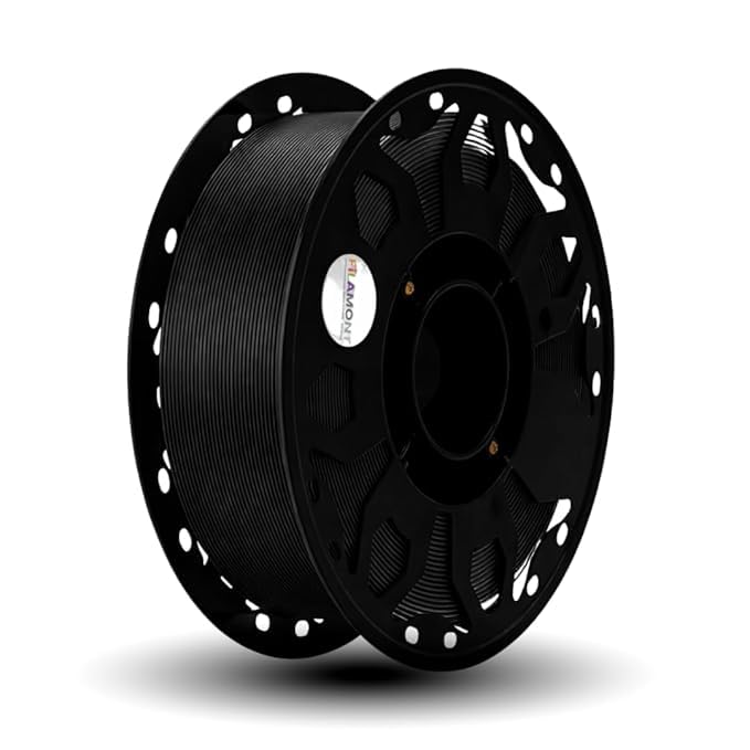 Image of FiLAMONT PETG Premium Plus 3D Printer Filament 1.75mm, 1KG Spool (Black)
