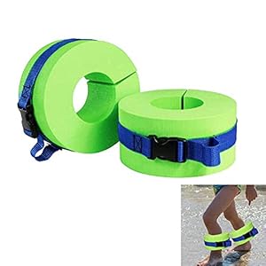 MMIAOO Swimming Ankle Bands, Set of 2 Foam Swim Aquatic Cuffs, Hydrotherapy Ankle Cuff Swimming, Ankles Arms Belts for…