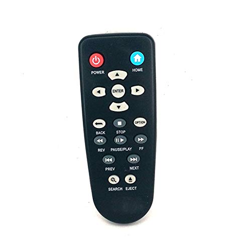 Canale: 1. WDTV001RNN - Telecomando per lettore multimediale WD DVD Live & Mini Plus HD