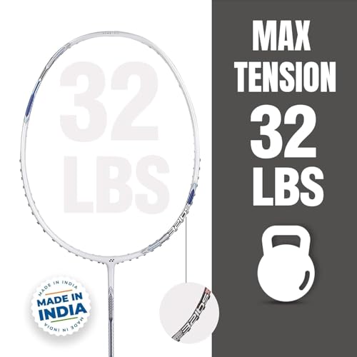 Image of Yonex Astrox Attack 9 Badminton Racket (Pearl White)