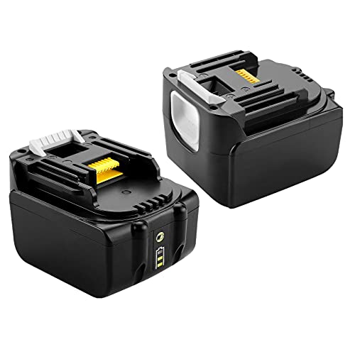 FengBP®2 x 14,4V 4,0Ah 4000mAh BL1415 BL1430 BL1440B Ersatz Akku für Makita BL1440 194065-3, Makita BHP440RFE BDF440RFE BTW250RFE 196388-5 BL1415 194065-3 196875-4 194558-0 195444-8 Werkzeugakkus Cover