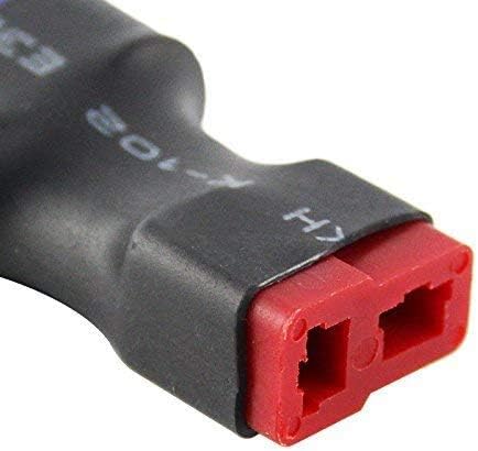 4pcs T Plug Deans Style Wireless Connector T-Plug to EC5 Male Female Style Adapter for RC Lipo Battery Toy