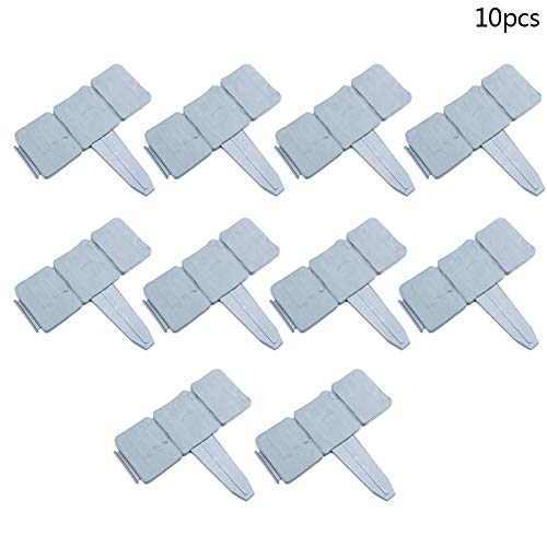 Preisvergleich Produktbild chifans Plastikpalisade, Freizeit-Steinplatte-Garten-Rand-Einf... Pack Cobbled Stone-Einfassung-Garten-Einfassung-Gr...