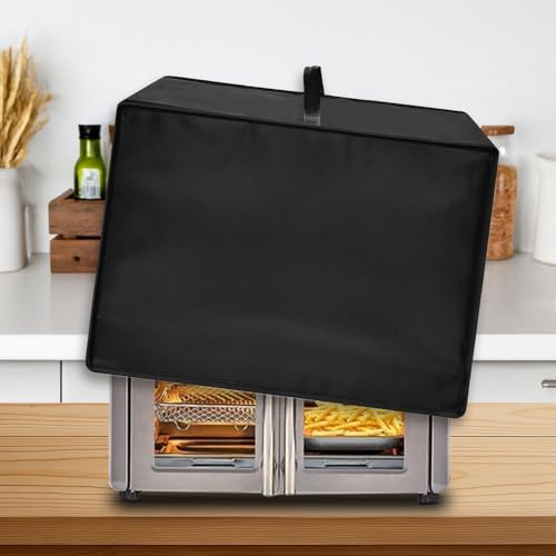 Image of Toaster Oven Air Fryer Cover, 17.7 inchx15.4 inchx13.8 inch,Heat-Resistant Waterproof Dust-proof Kitchen Appliance Covers Compatible For Emeril Lagasse Dual Zone 360 Air Fryer Oven 25 QT